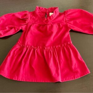 Elegant Red Kids Formal Dress